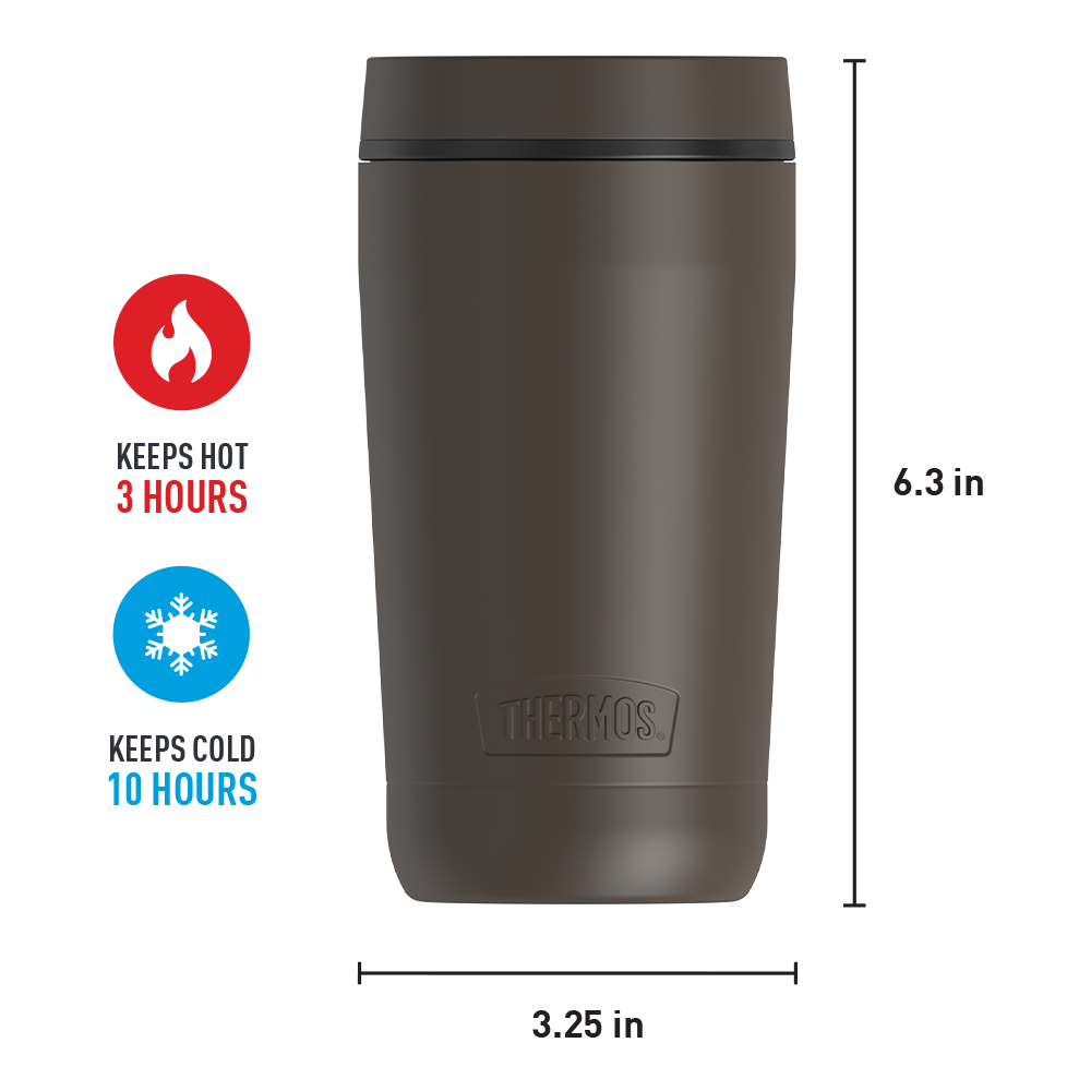 Travel - Tumbler 12oz/20oz, Thermos for the Office and Travelling, 100%  Leak Proof for Coffee and Tea (6 Hours Hot and 12 Hours Cold Beverages),  Made
