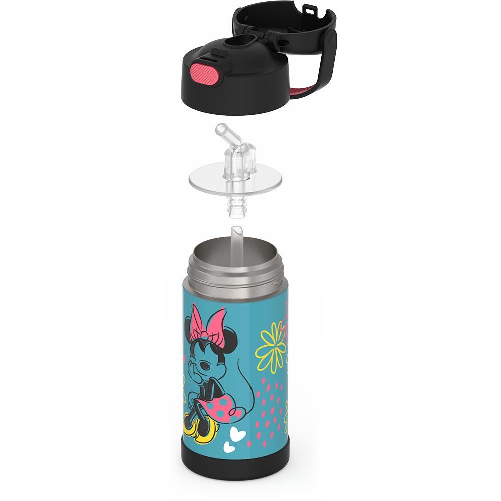 Minnie Mouse Stainless Steel Bottle for Kids - Disney Minnie Mouse Kid –