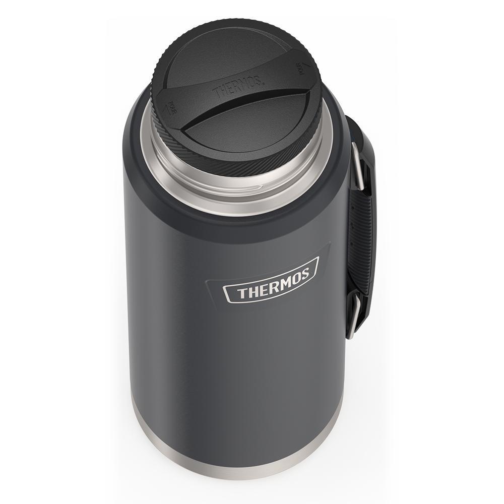 THERMOCAFE Thermos Wide Mouth Stainless Steel Hot/Cold w/Genentech Logo 40Oz