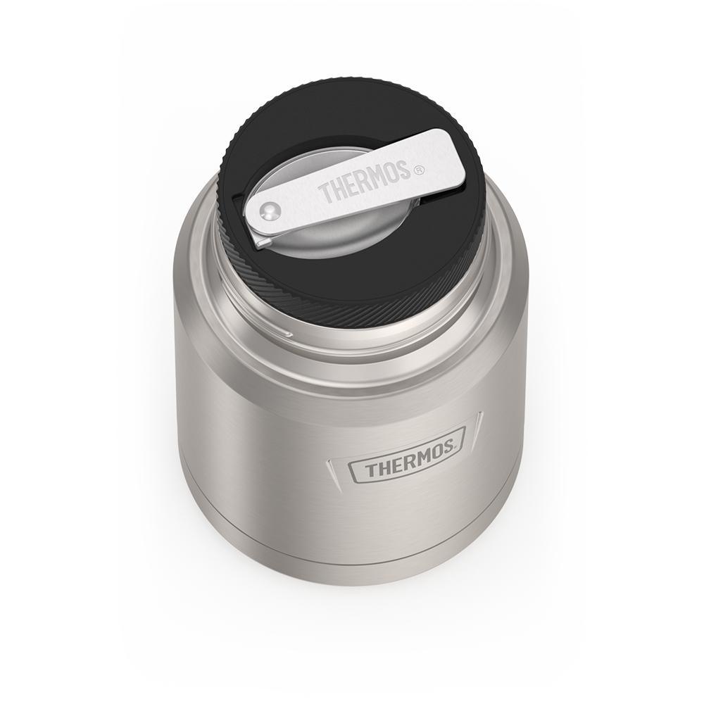 Thermos 16 oz. Icon Stainless Steel Food Jar w/ Spoon - Granite