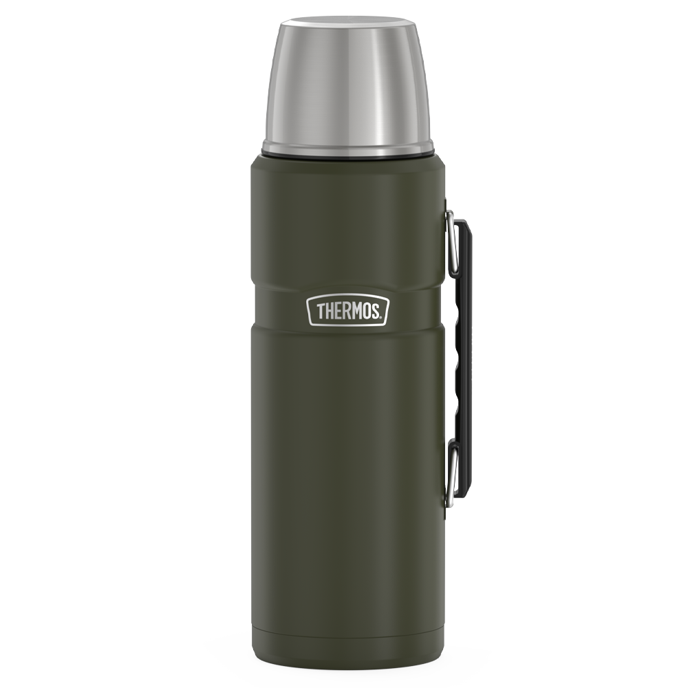 Large Coffee Thermos for Hot Drinks Stainless Steel Thermos 2QT 64oz Vacuum  Insulated Bottle With Cup Handle Keeps Liquids Hot And Cold For Up To 24
