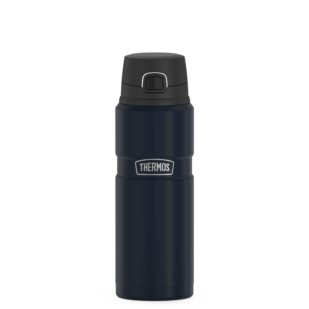 ThermoFlask Thermos Tumbler Water Bottle 24oz (710 ml) w/ Silicone