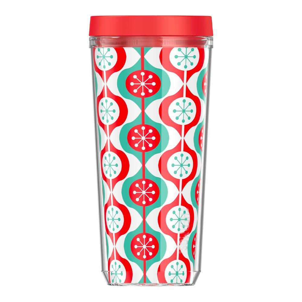 Thermos 16 oz. Insulated Double Wall Travel Tumbler with Lid - Stripes