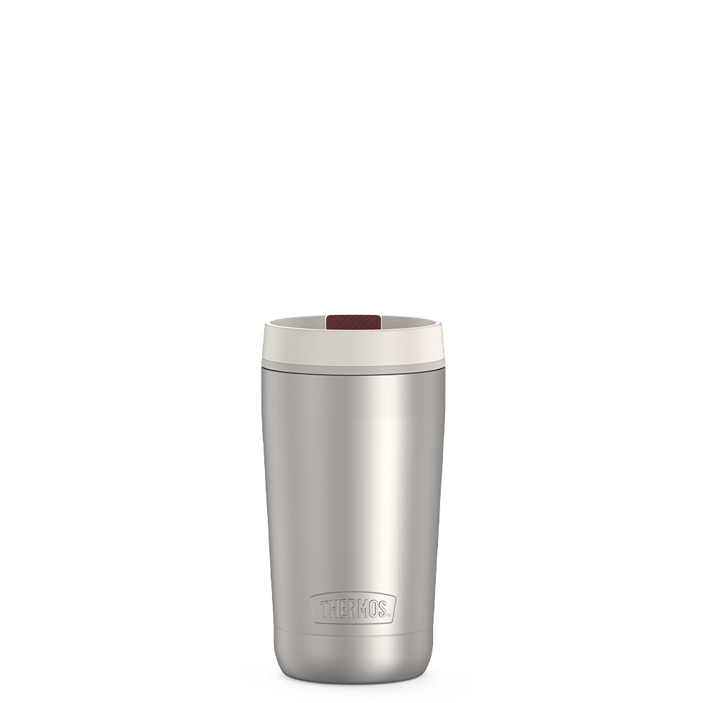 Stainless Steel Tumbler 12oz - Vacuum Insulated Tumbler & Slide Lid | Thermos Sand