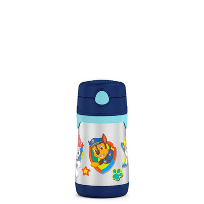 10 ounce Thermos Kids water bottle, Paw Patrol featuring Chase.
