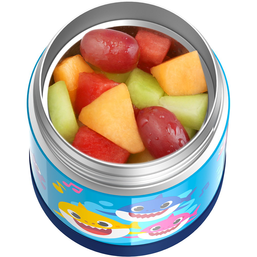 THERMOS FUNTAINER 10 Ounce Stainless Steel Vacuum Insulated Kids Food Jar  with Spoon, Paw Patrol- Boy