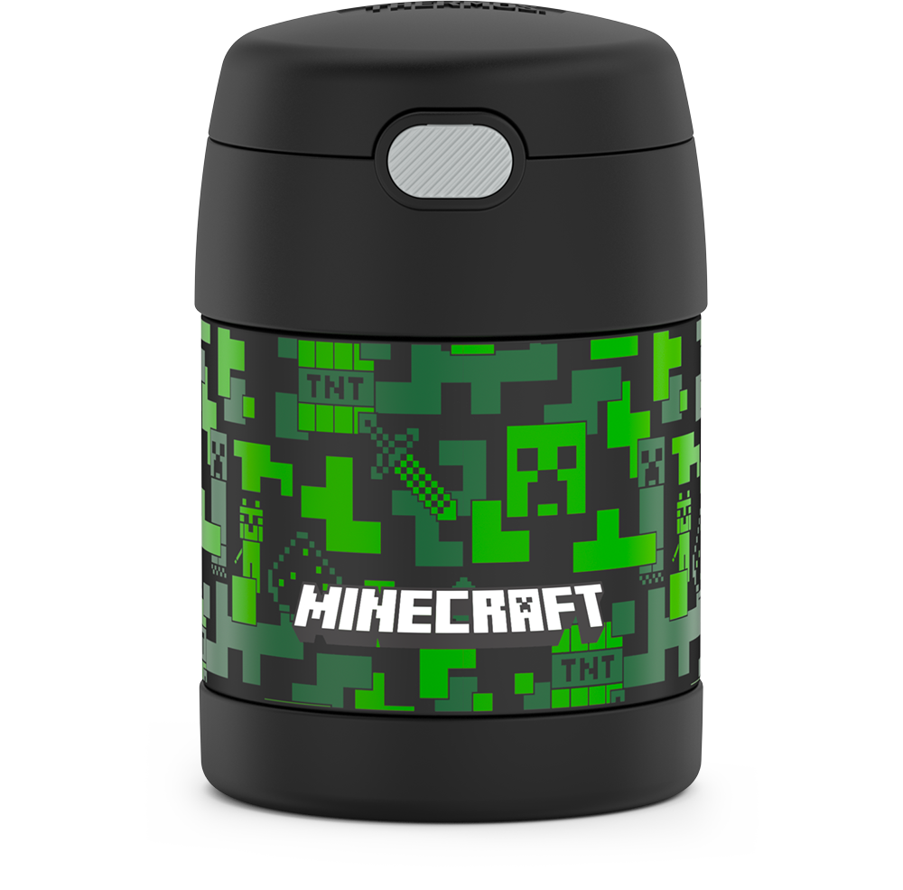 10oz FUNTAINER FOOD JAR MINECRAFT