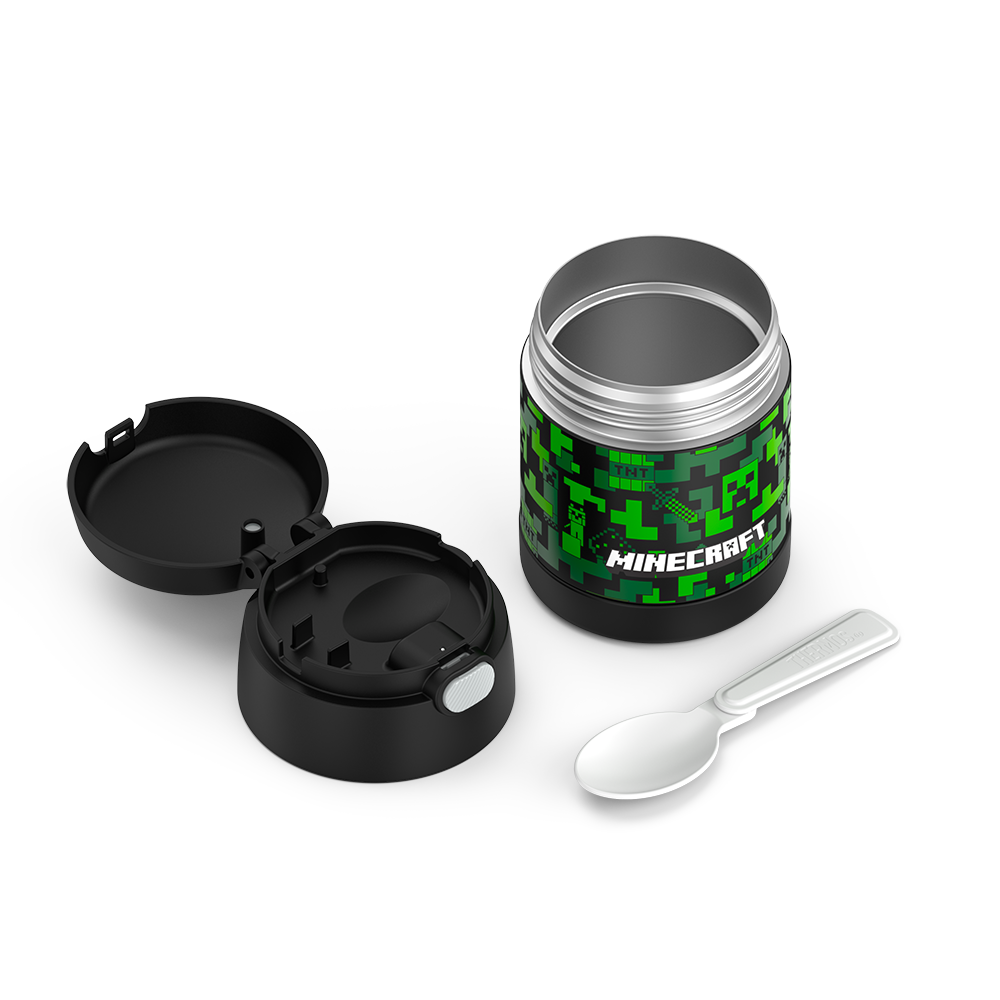 10oz FUNTAINER FOOD JAR MINECRAFT - Thumbnail 4