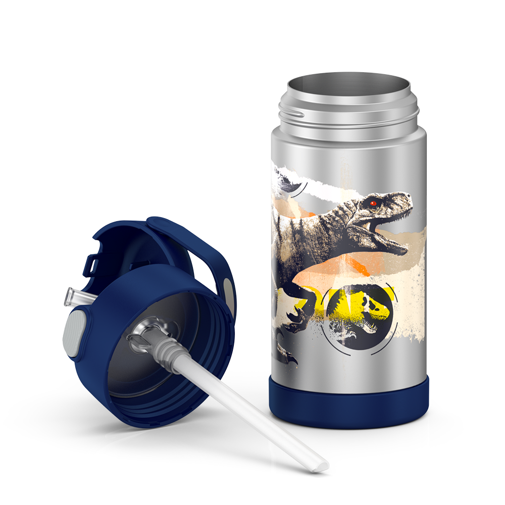 Thermos 12 oz. Kid's Funtainer Insulated Water Bottle - Jurassic World 