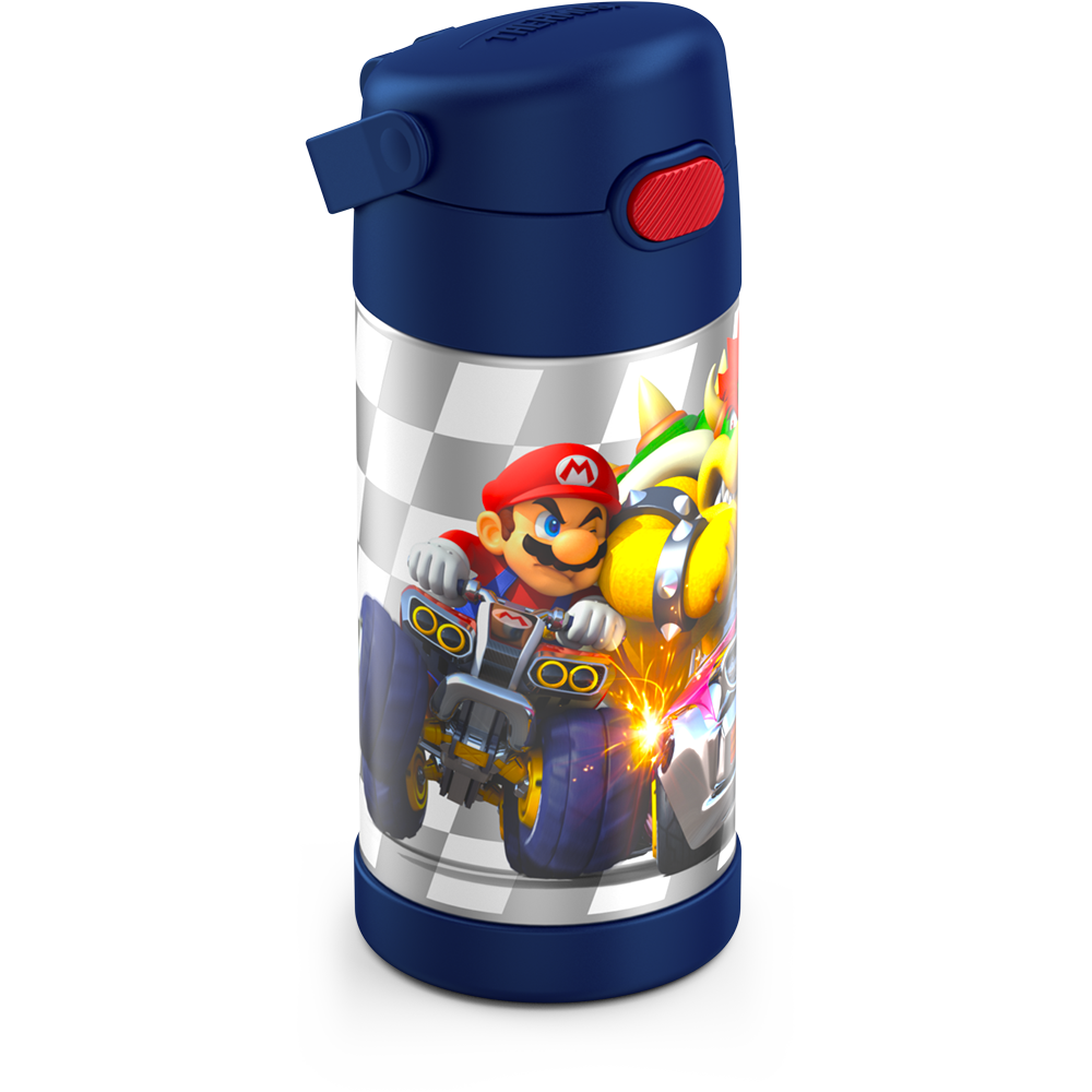 12oz FUNTAINER® WATER BOTTLE MARIO KART™