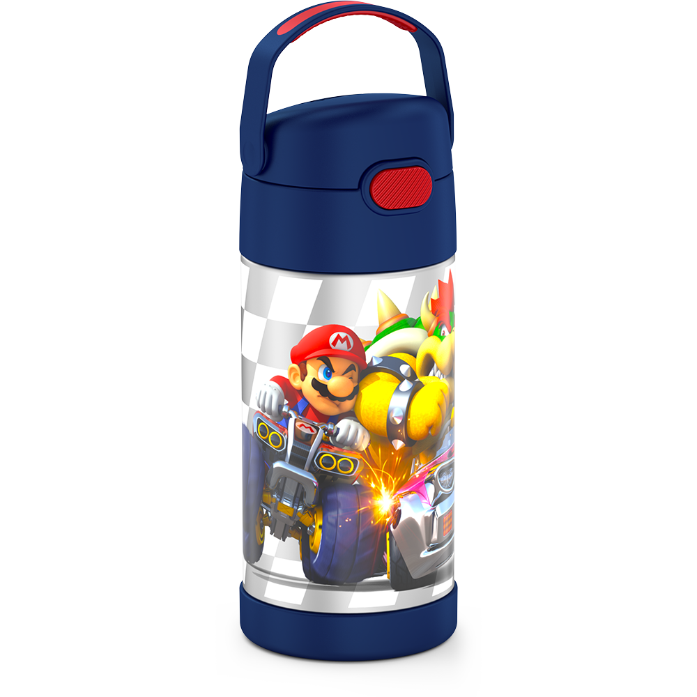 Thermos Mario FUNtainer Water Bottle 12 oz