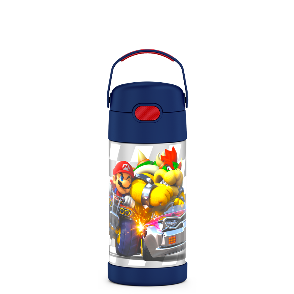 12oz FUNTAINER® WATER BOTTLE MARIO KART™