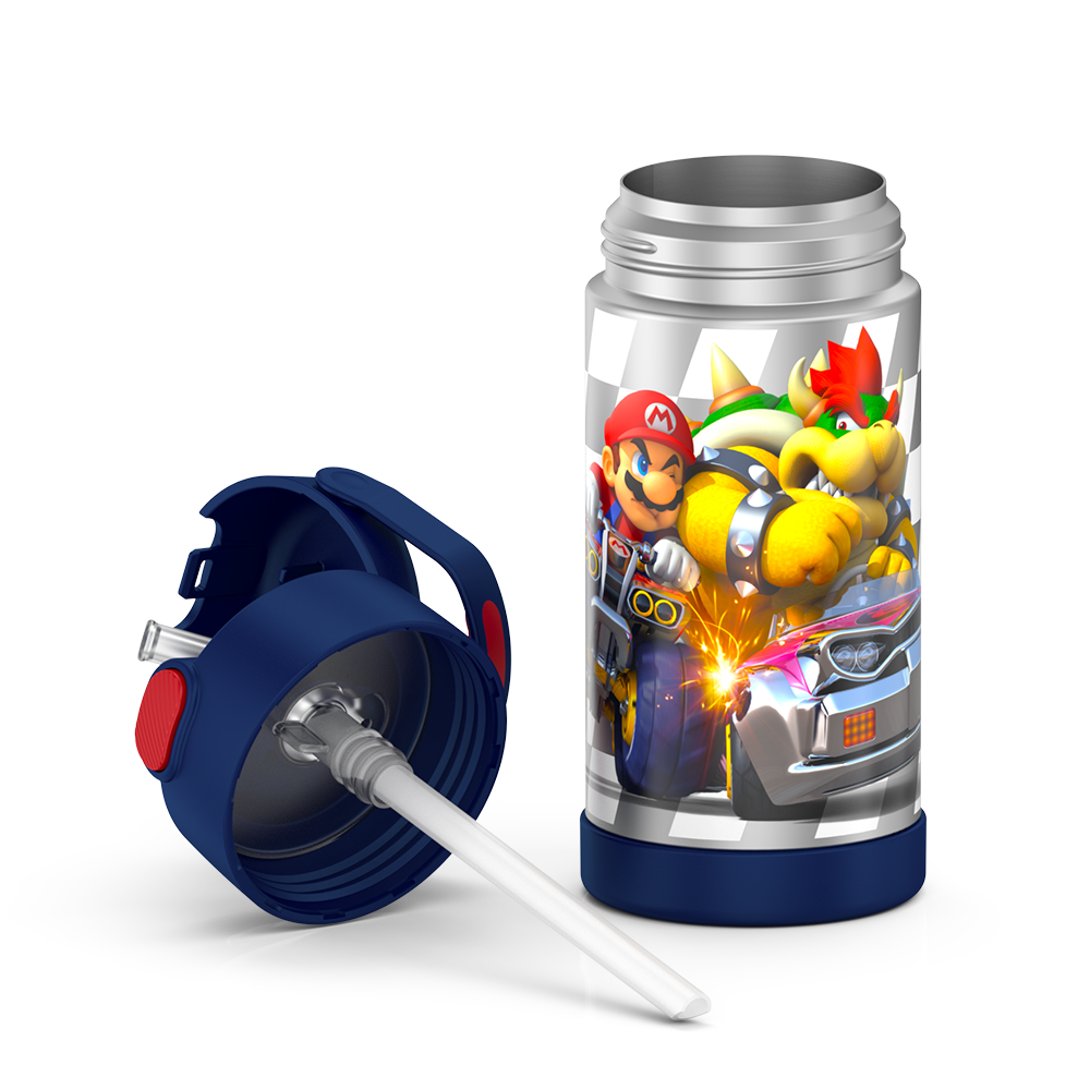 12oz FUNTAINER® WATER BOTTLE MARIO KART™