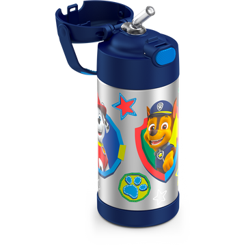 Zak Designs Paw Patrol Stainless Steel Water Bottle for Kids
