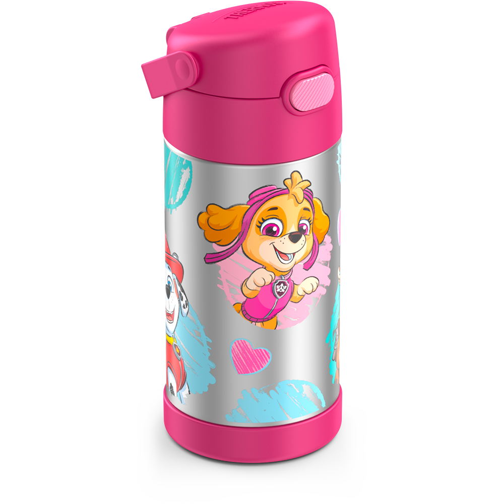 Nickelodeon Thermos 12oz FUNtainer Water Bottle with Bail Handle