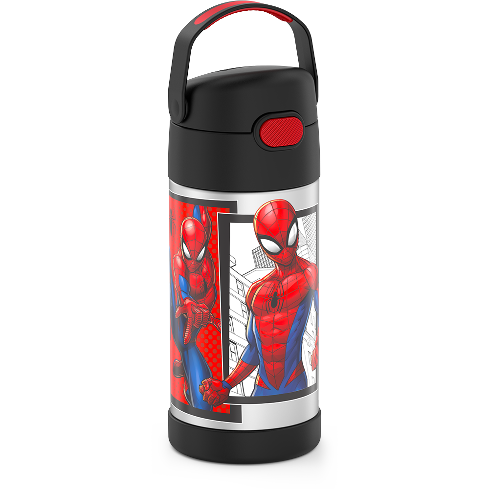 Thermos Stainless Steel Funtainer Bottle 12 Oz Spider Man - Office Depot