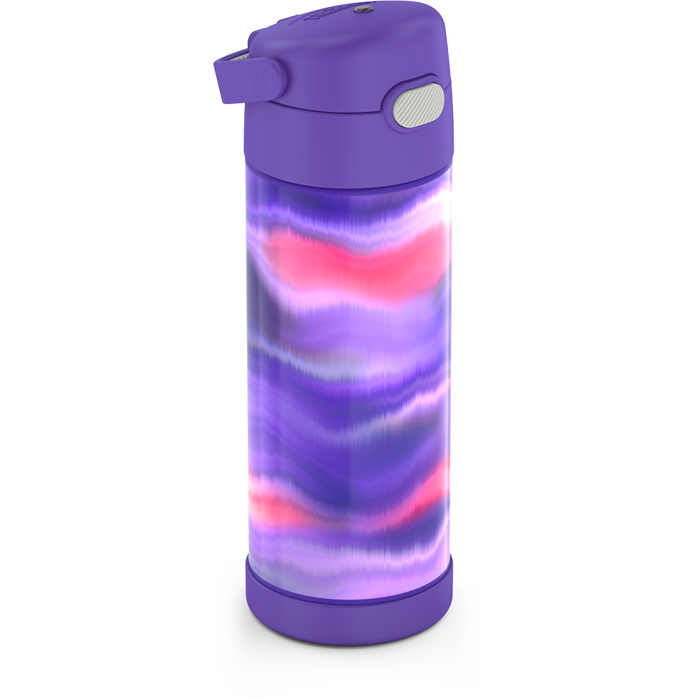 Thermos 12oz FUNtainer Water Bottle with Bail Handle - Purple Ombre