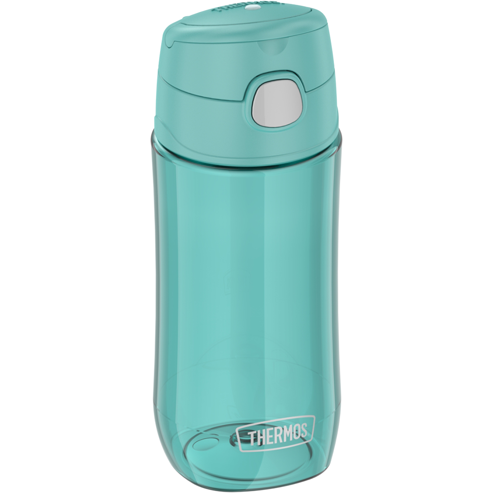 Thermos 16 oz. Kid's Funtainer Plastic Water Bottle w/ Spout Lid - Aqua