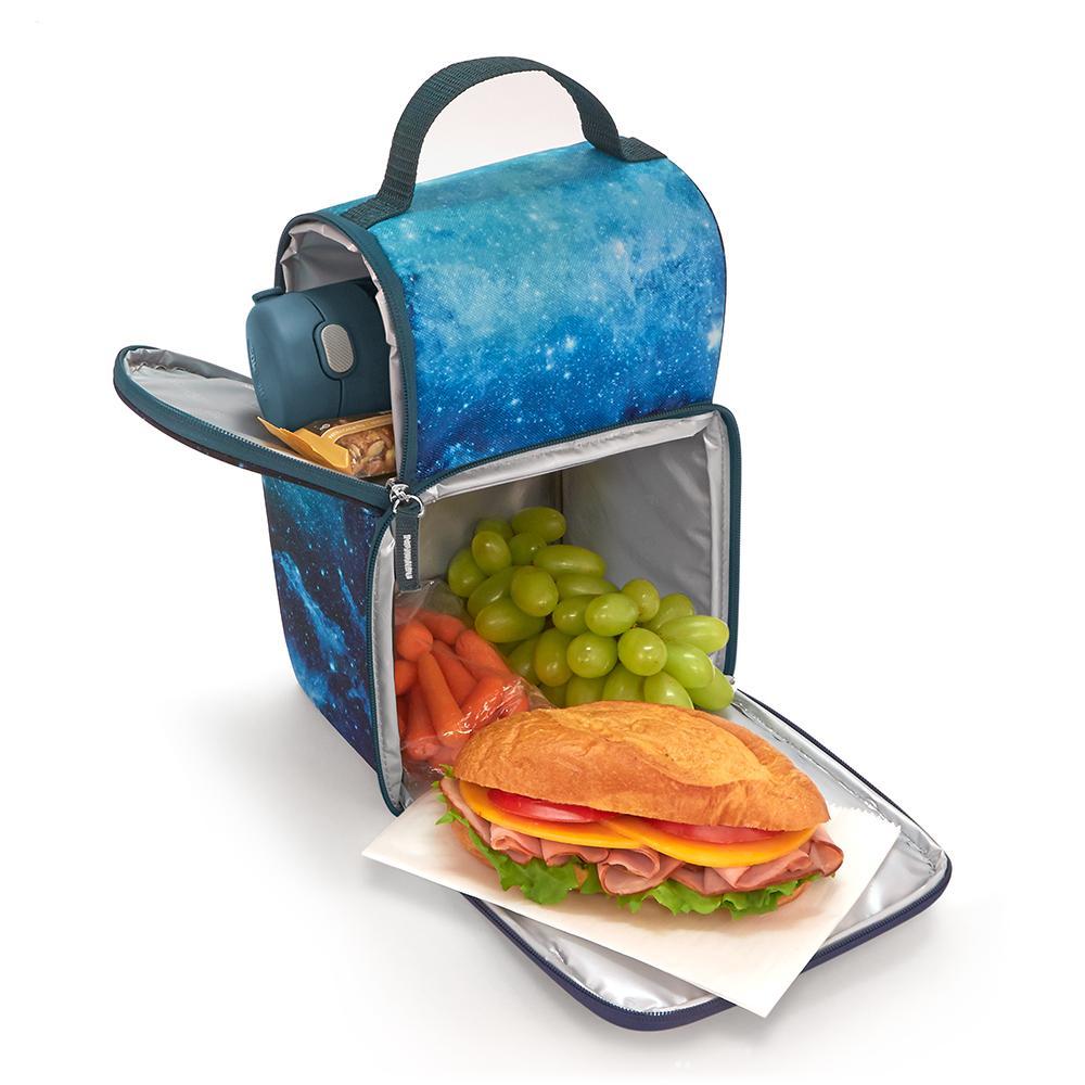 DUAL COMPARTMENT LUNCH BOX GALAXY TEAL – Thermos Brand