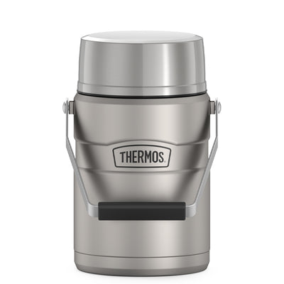 Thermos® 47oz Stainless King™ food jar in Matte Stainless Steel — catalog view