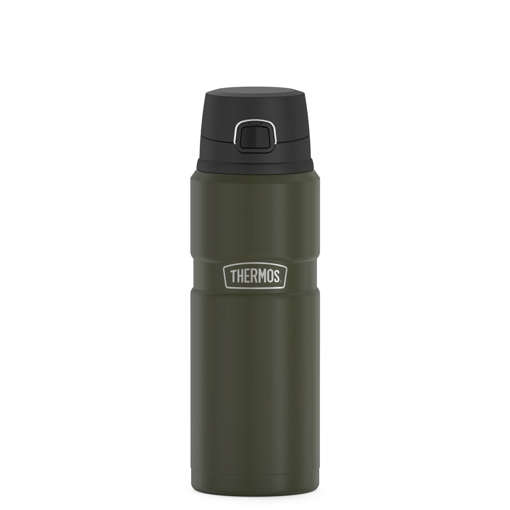Thermos SK1005PG4 King Vacuum Insulated Stainless Steel Travel Tumbler,  Pine Green 
