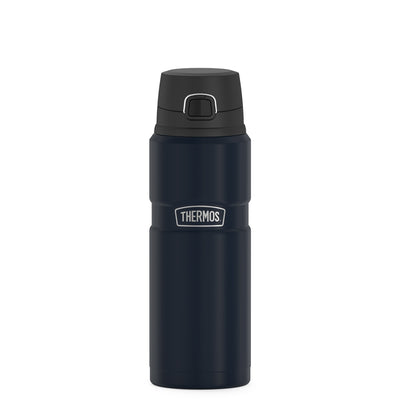 Thermos® 24oz Stainless King™ beverage bottle in Matte Stainless Steel — catalog view