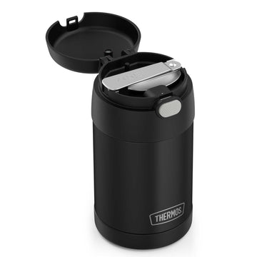Thermos Cars 12oz FUNtainer Water Bottle – Black/Silver – WAM Kitchen