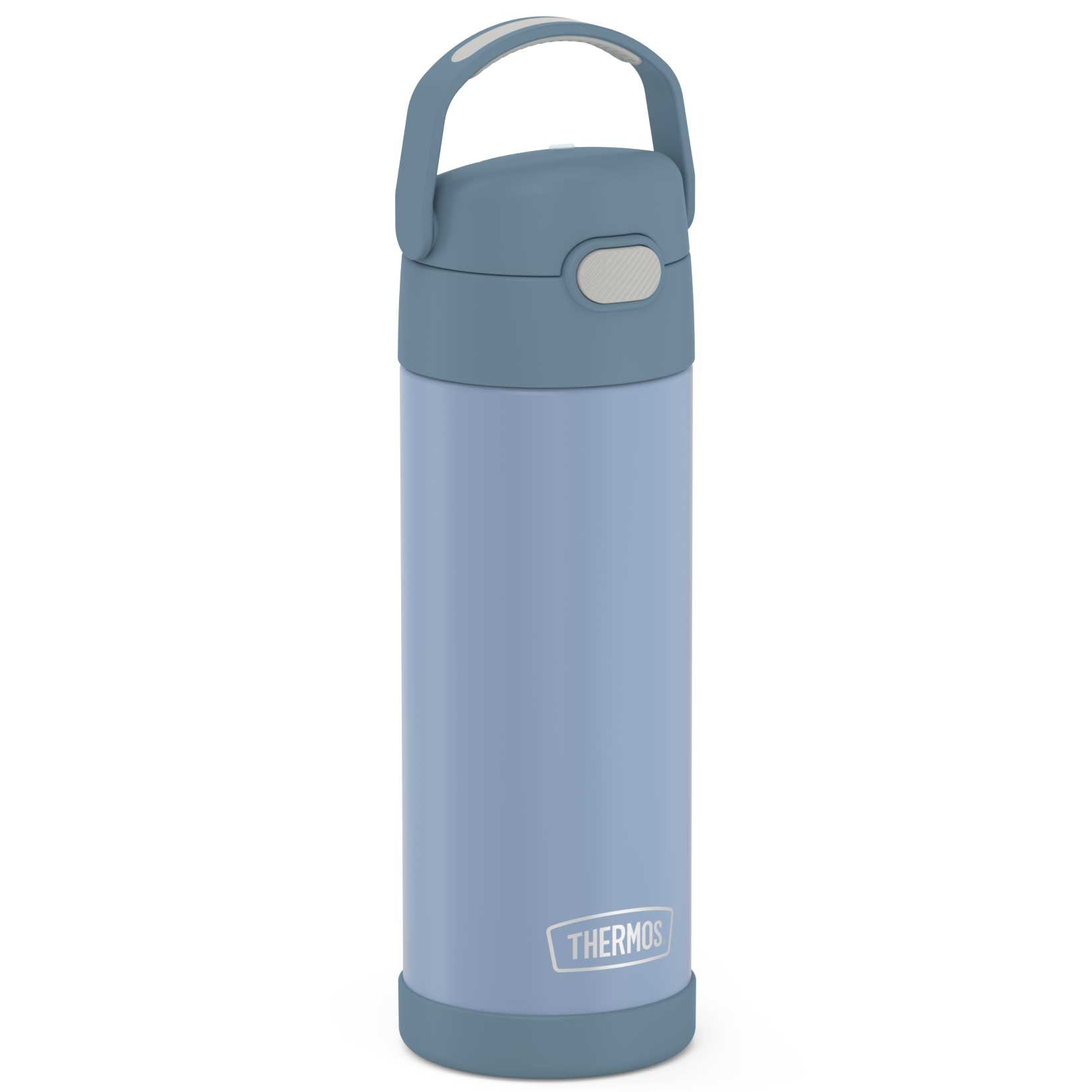 Thermoflask Kids 16 oz Stainless Steel Insulated Water Bottles, 2 Pack  (Blue)