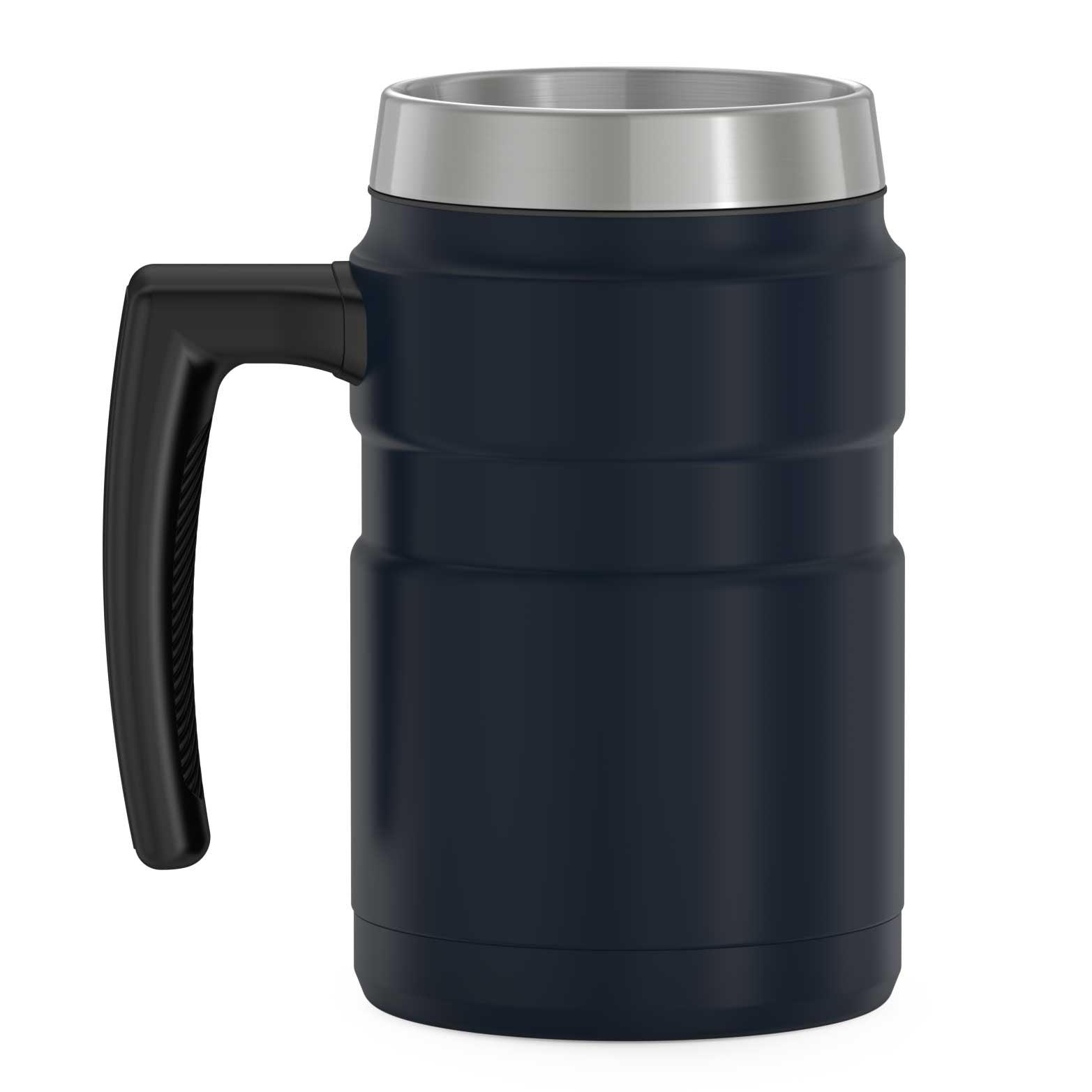 Thermos Stainless King Travel Mug with Handle (Brushed St/St)