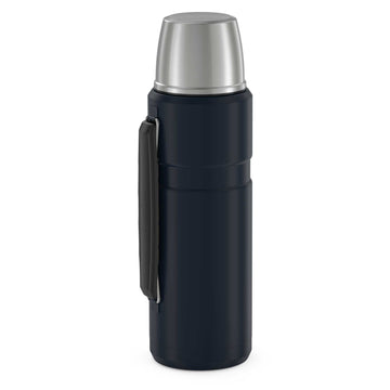 Thermos 40 Oz. Stainless King Vacuum Insulated Stainless Steel Beverage Bottle Midnight Blue