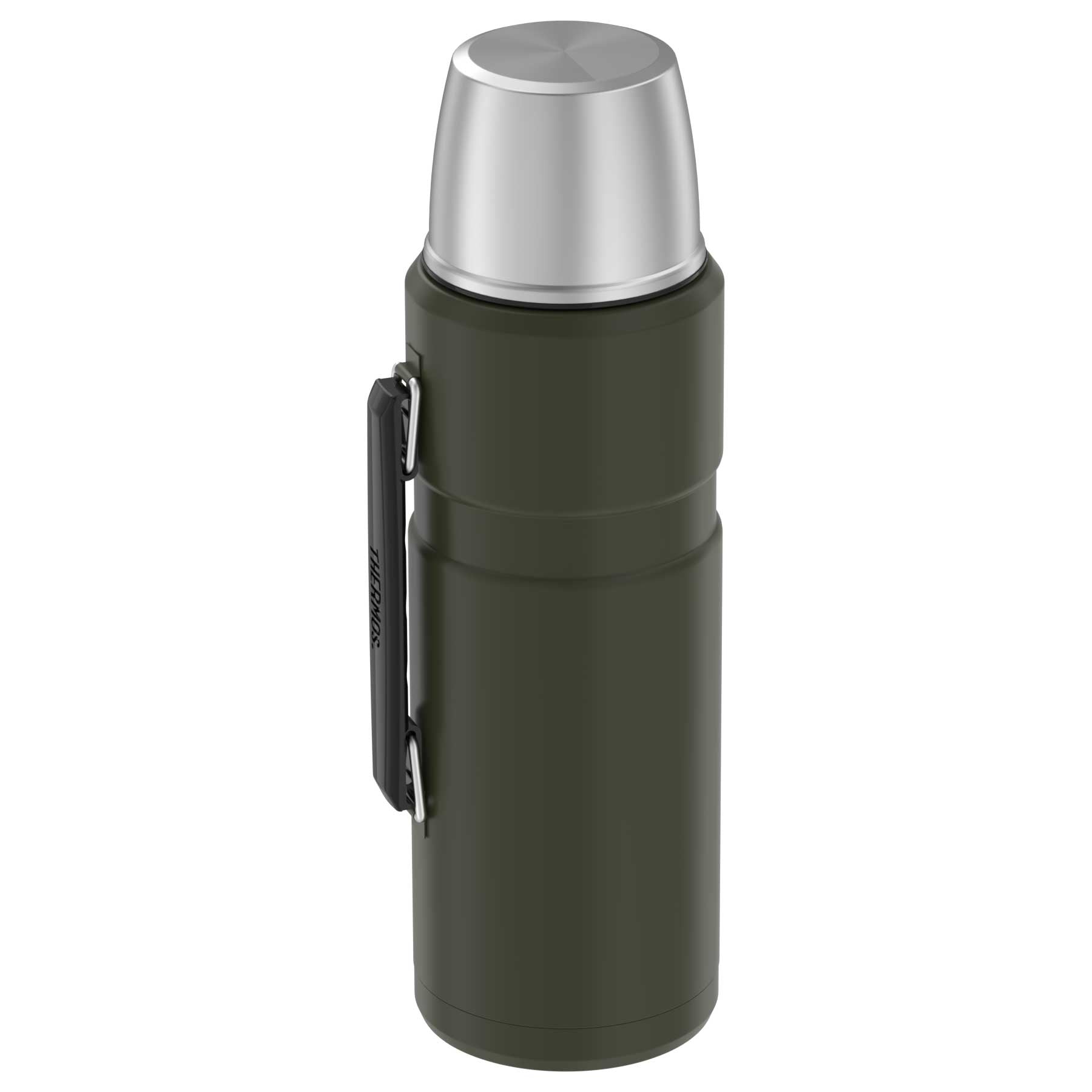 Stainless King™ Vacuum Insulated 2L Stainless Steel Beverage Bottle –  Thermos Brand