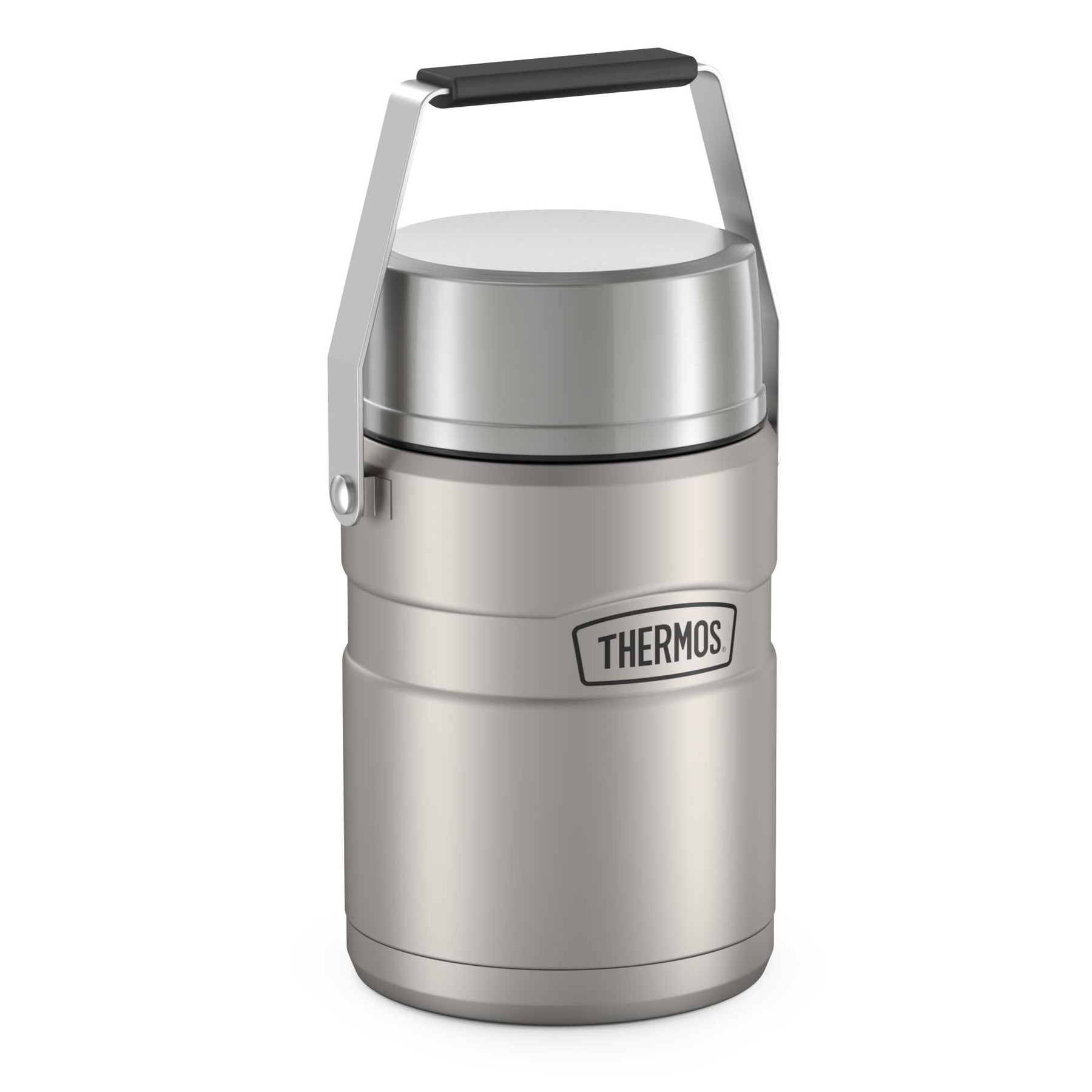 THERMOS JBG-1801 Bento Lunch Box/Hot Lunch/Plastic & Stainless Steel Japan  New
