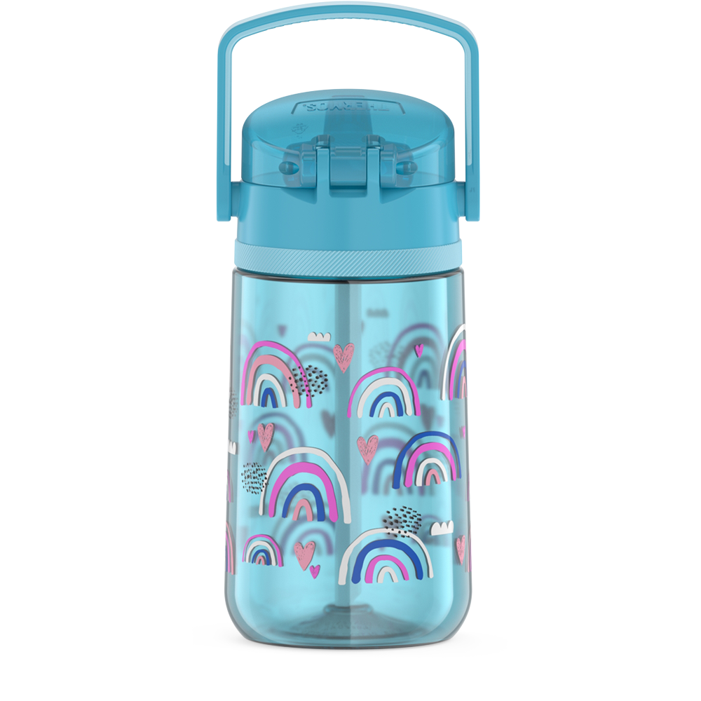 Thermos 12 oz. Kid's Tritan Hydration Bottle w/ Straw and Silicone Sleeve -  Blue