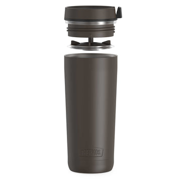 WAO 18oz Thermal Tumbler with Acrylic Lid in Matte Black